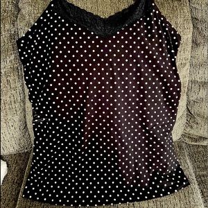 Adjustable straps, lace tank/Camisole, NWOT